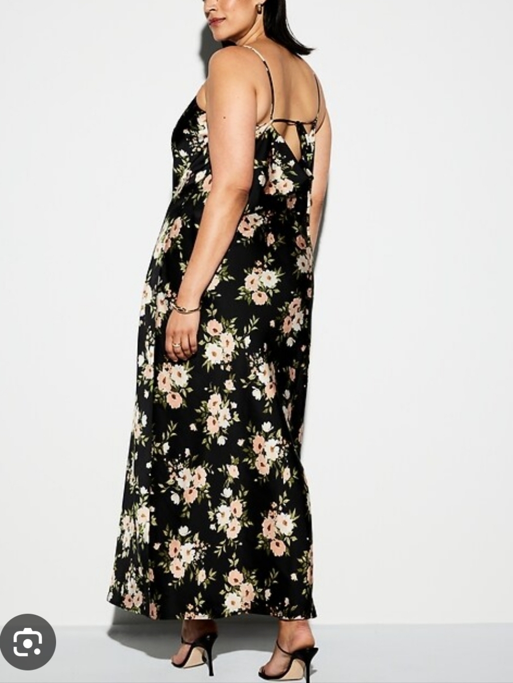 Old Navy The Occasion Satin Cowl Maxi Dress